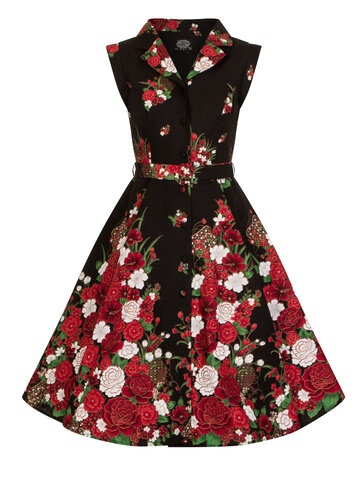 Obrázok produktu Retro pin up šaty Kytica